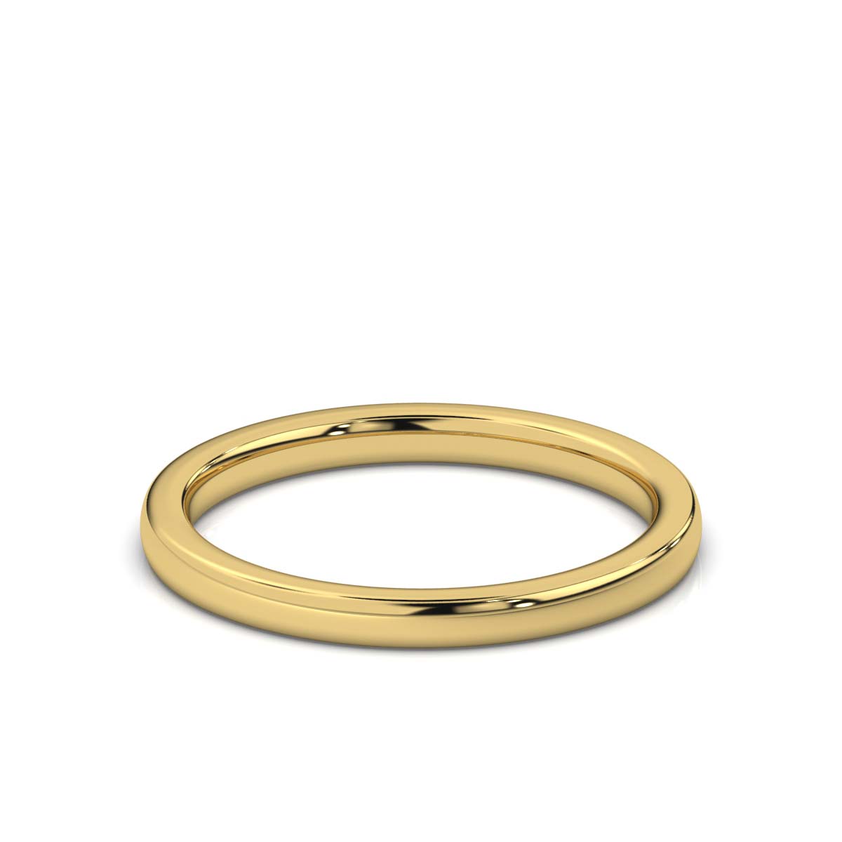 14K Yellow Gold Drew Matching Band The Art Of Jewels