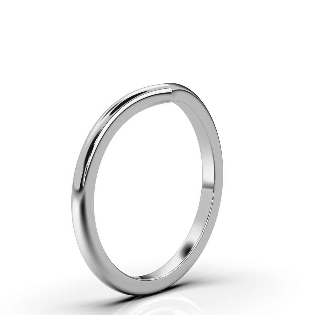 Platinum Wendy Stackable Wedding Ring The Art Of Jewels